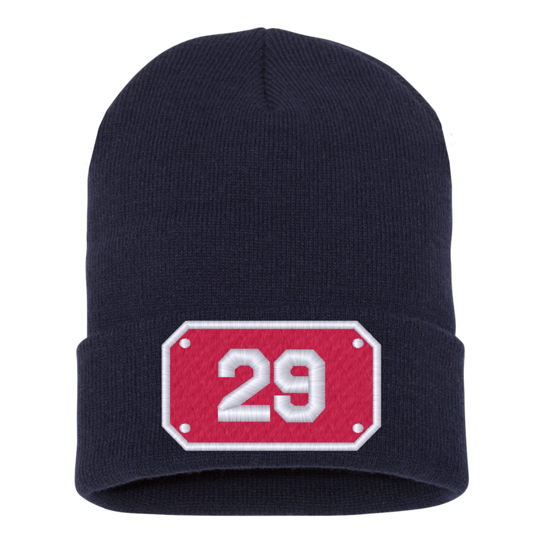 Customizable DC Block Passport Beanie