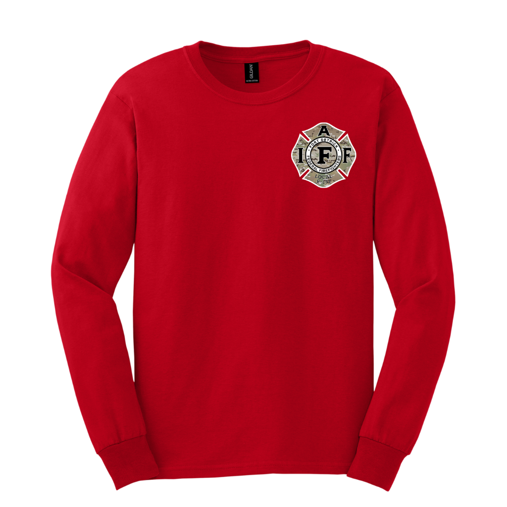 IAFF Local F-151 x Veteran Services Center (RED) Long Sleeve Shirt